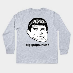 Lloyd Christmas Troll Face Kids Long Sleeve T-Shirt